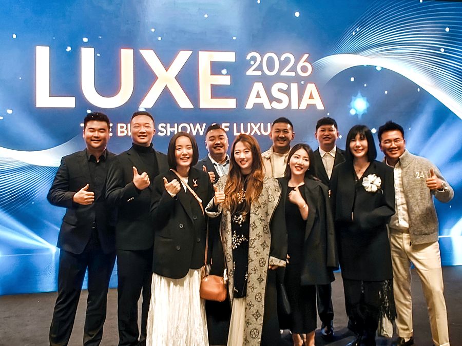 展会现场，站上自家的位置